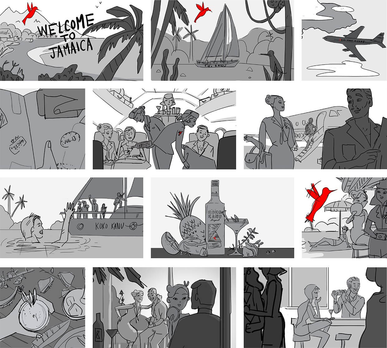 koko kanu brand storytelling image storyboard