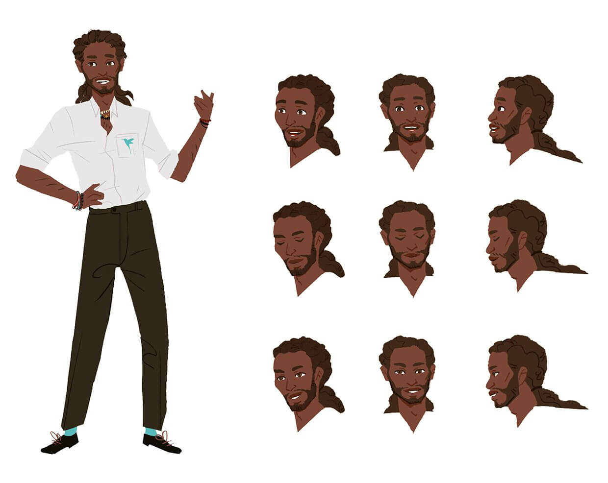 koko kanu brand storytelling image character